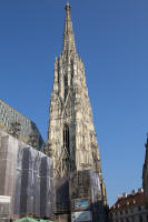 Composite of Stephansdom, St Stephen’s cathedral