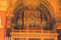Main organ of Szent István Bazilika (Basilica of St Stephen)