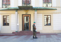 Entrance to president’s office in the second courtyard