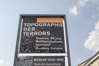 Topographie des Terrors on Niederkirchnerstraße