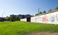 Remains of the Berlin Wall at Bernauer Straße