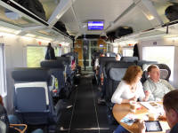 First class aboard the ICE 952 train from Berlin to Cologne