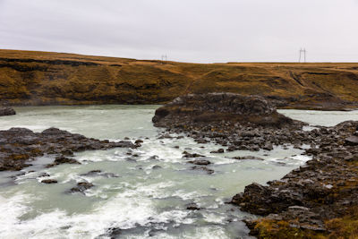Panorama of Urriðafoss