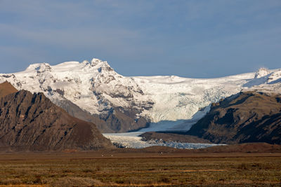 Svínafellsjökull glacier from Skeiðarársandur