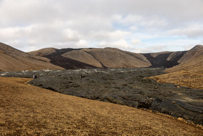 The Geldingadalur lava field