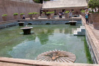 Umbul Pasiraman bathing complex where the concubines would bathe while waiting for the sultan to choose