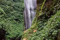 Vertical composite of the Madakaripura Waterfall