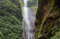 Vertical composite of the Madakaripura Waterfall