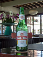 Bottle of Bali Hai beer