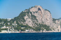 Coastline from round-Capri boat-trip