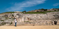 The Greek theatre, at the Parco Archeológica della Neapolis