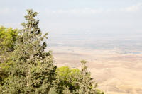 View towards Israel