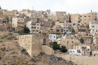 Remnant of the wall, and Karak houses