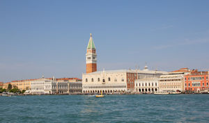 Campanile of Piazza San Marco and the Doge's palace