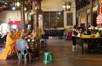 Inside Cheng Hoon Teng temple