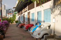 Rear of &ldquo;Discovery&rdquo; area by the Malacca River