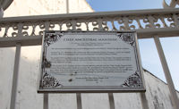 Plaque of Chee ancestral mansion, Jalan Tun Tan Cheng Lock