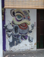 &ldquo;Lion Dance&rdquo; on Lebuh Armenian