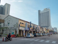 The Hotel Neo+ from northern end of Jalan Gurdwara