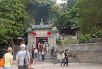 Entrance to A-Ma temple, the oldest temple in Macau