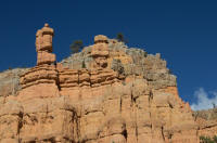 “Salt & Pepper” rocks at coach stop on the way to Bryce Canyon