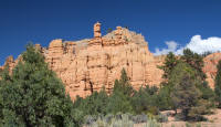 “Salt & Pepper” rocks at coach stop on the way to Bryce Canyon