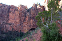Exit of Zion-Mount Carmel tunnel