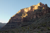 The Canyon at sunrise from beside the Colorado River