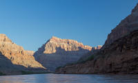 The Canyon at sunrise from the Colorado River