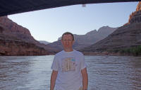 Tourist on the Colorado River
