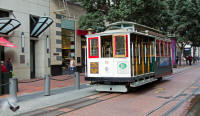 Cable car at Powell-Market