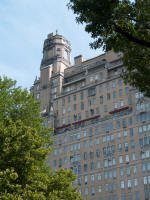 Apartment block on Central Park West