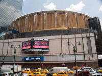 Madison Square Garden from the steps of the Post Office