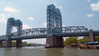 Lifting bridges on Harlem River