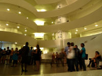 Interior of the Guggenheim museum