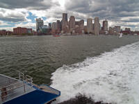 Boston Waterfront from the ferry