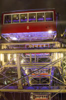 The Riesenrad at night