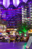 Panorama inside the Sony Center near Potsdamer Platz