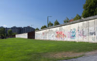 Remains of the Berlin Wall at Bernauer Straße