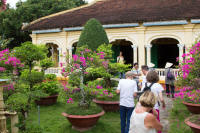 French villa by the Mekong, and its garden