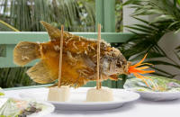 Mekong lunch: fish (and chilli)