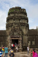 Looking back at the entrance