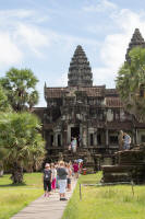 Leaving the inner temple