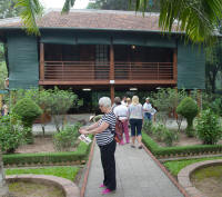 Christine and the stilt house