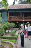 Christine and the stilt house
